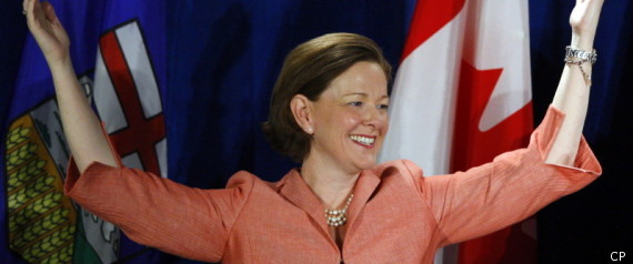 Alison Redford Pc Majority Alberta