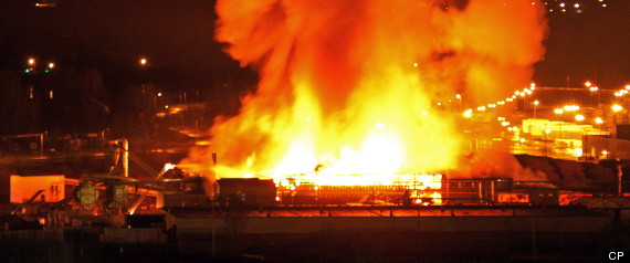 Lakeland Mills Fire Explosion