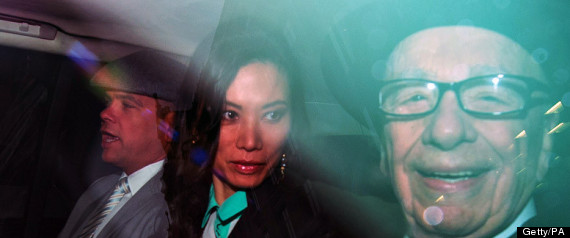Murdoch Arrival Rupert Leveson Inquiry