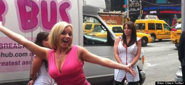 Boob Bus From Porn Hub And Star Bree Olson Teach