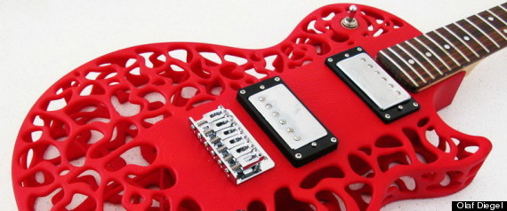 3d Printed Guitar