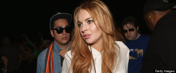 Lindsay Lohan Glee Nightmare