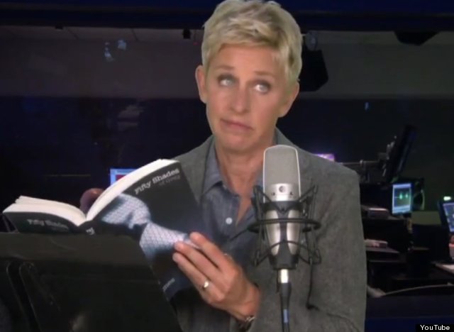 http://urls.re/S3R .WATCH: Ellen Narrates '50 Shades'