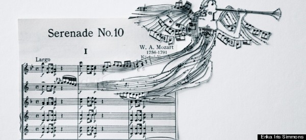Sheet Music Collages Are Music To Our Eyes