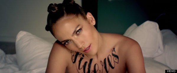 Jennifer Lopez Shows Off Body Art In Latest Video