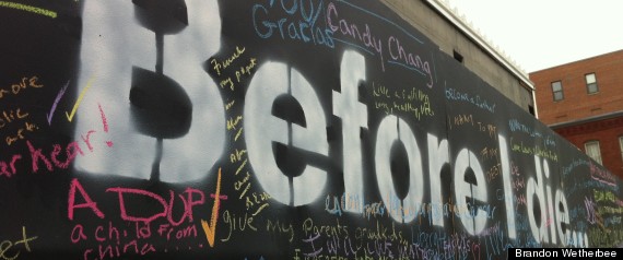 Before I Die At 14th And Q Nw
