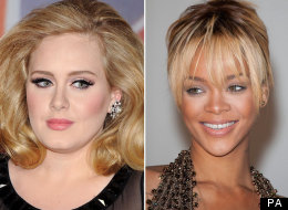 RiRi's Birthday Boob To Adele