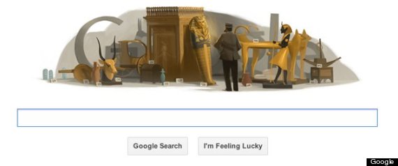 Howard Carter Google Doodle