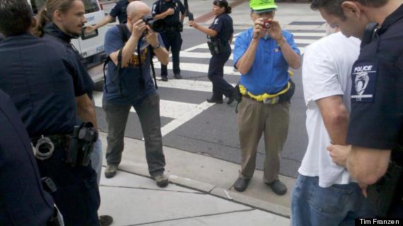 occupy arrest