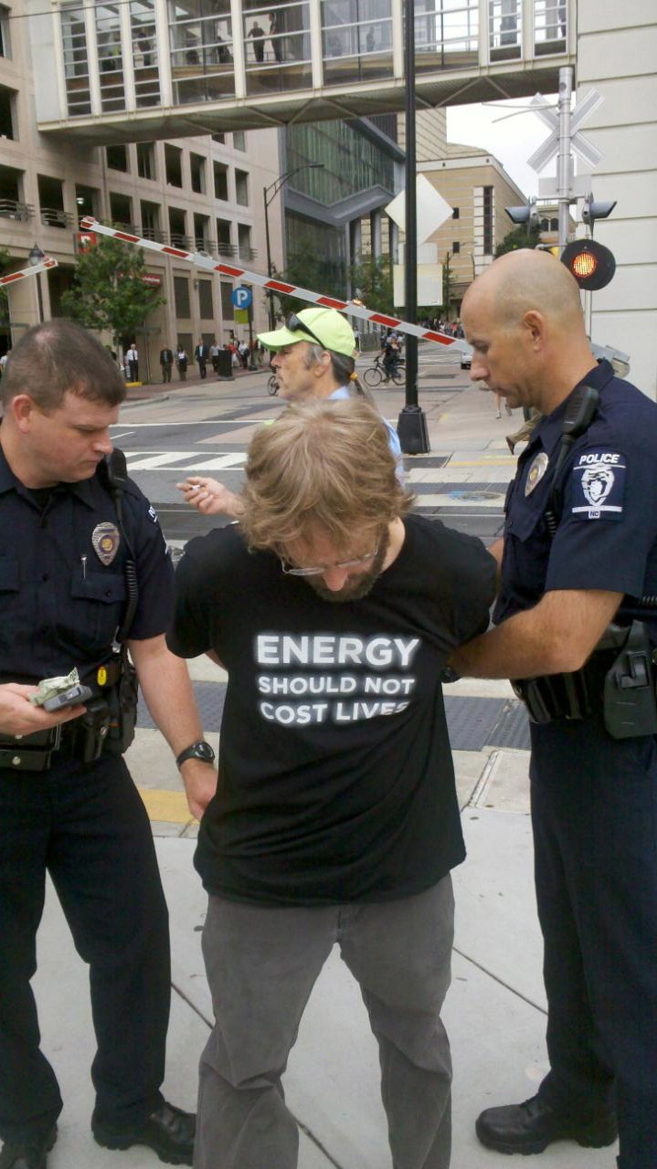 occupy arrest