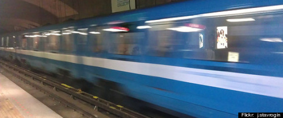 Montreal Metro Smokebomb