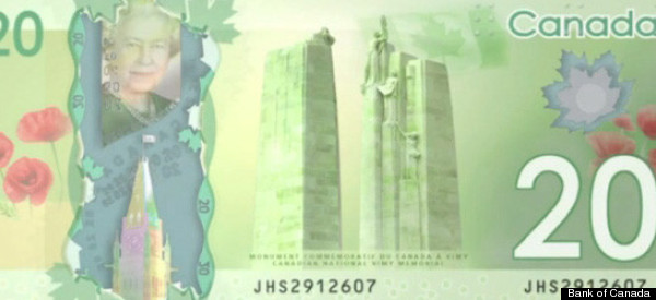 Canadas new $20 dollar bill has naked women and the Twin 