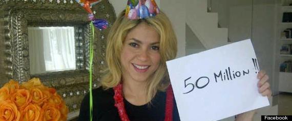 Shakira Facebook