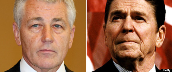 Chuck Hagel Ronald Reagan