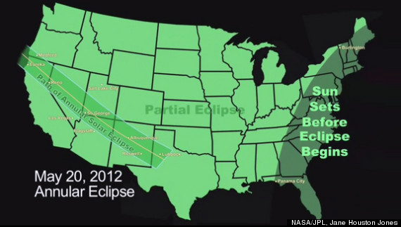 Annular Solar Eclipse 2012 Live