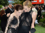Charlize Theron Kristen Stewart Sheer Dresses