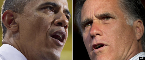 Obama Romney