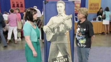 Cutout of elvis