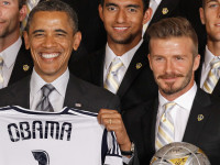David Beckham Obama