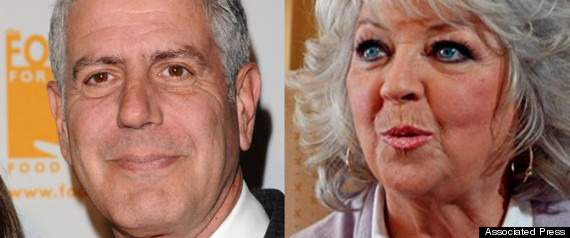 Anthony Bourdain Paula Deen