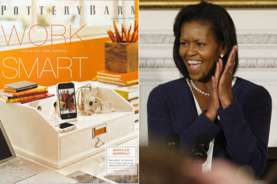 Michelle Obama To Decorate White House With Pottery Barn Obama Pottery Barn