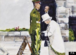 Paintings Of Queen's Visit To Ireland To Be Auctioned