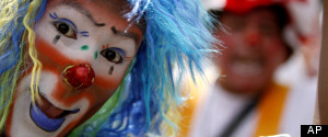 Whipped Cream Pie-Armed Clowns Joining Anti-NATO Protests