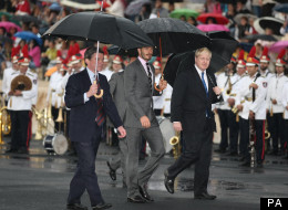 Olympic Torch Officially In British Hands