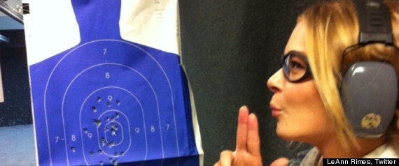 LEANN RIMES GUN