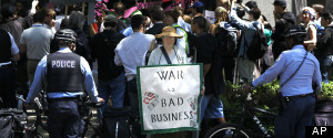 Thousands Rally Downtown In Largest Anti-NATO Protest Yet