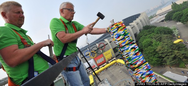PHOTOS: Check Out The World's Tallest Lego Tower