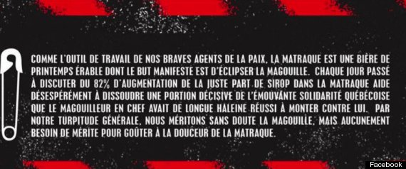 Biere Matraque