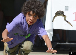 Jumping Frog Jubilee Is A Slippery Sight (PICTURES, VIDEO)