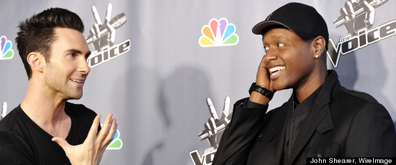 Adam Levine Javier Colon