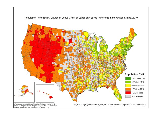 mormon penetration