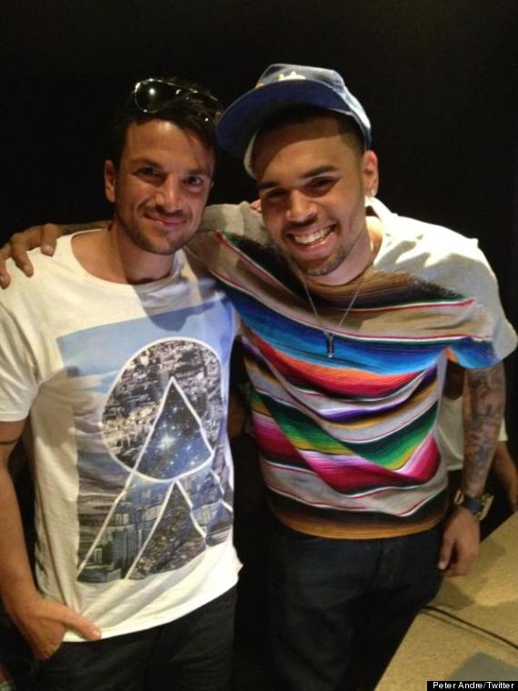 peter andre chris brown