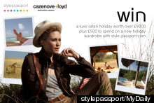 Win A Luxury Safari Trip And A New Fantastic Wardrobe, Worth Over £9000!