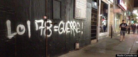 Loi 78 Contestation