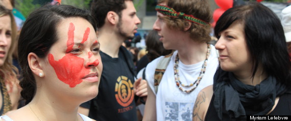 Manifestation Sherbrooke