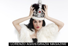 Jessie J Goes Regal For Jubilee-Themed Grazia Shoot