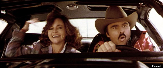 Sally Field and Burt Reynolds in "Smokey and the Bandit" (Everett Collection)