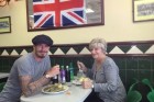 David Beckham Takes His Mum For Pie...