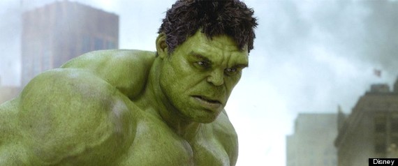 The Hulk Makeup
