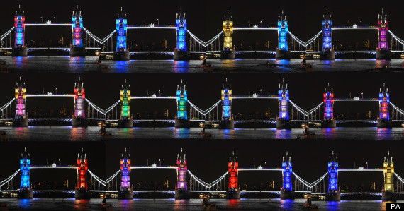 london bridge lights