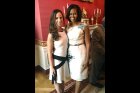Barbara Bush & Michelle Obama Wear Coordinating...
