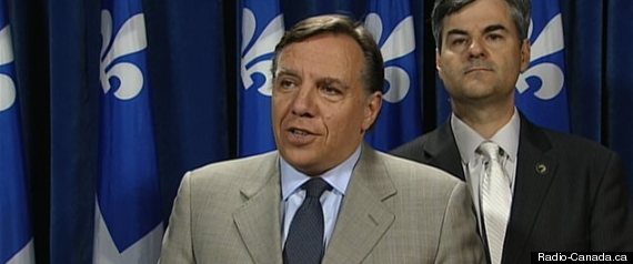 Francois Legault Interruption Negociations