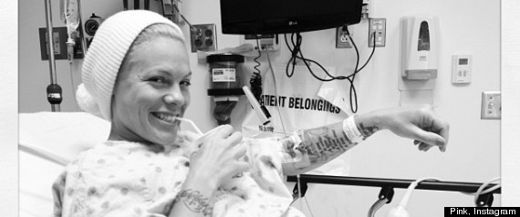Pink Hospitalized