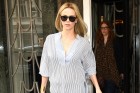 Street Style: Charlize Theron Looks Laid-back In...