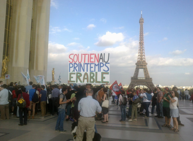 eiffel tour manifestation