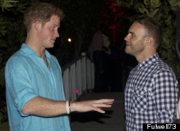 Prince Harry Helps Gary Barlow Top The Charts